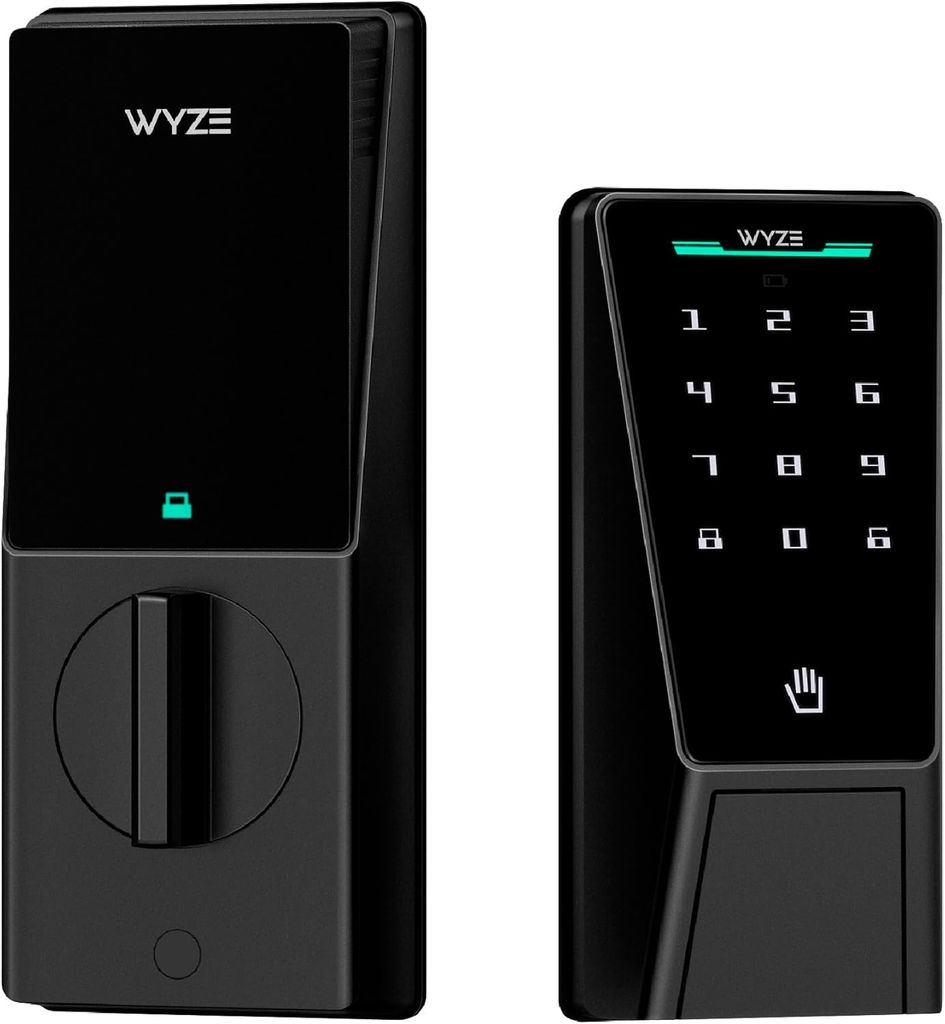 Wyze Palm Lock – Smart Door Lock with Palm Vein Recognition, Auto Lock, Keypad, Wi-Fi